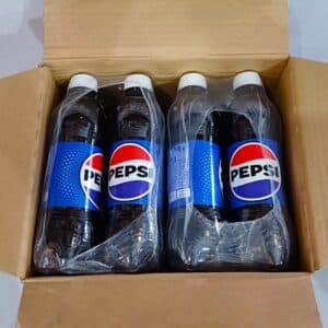 Pepsi Cola Soft Drink Bottle 390ml