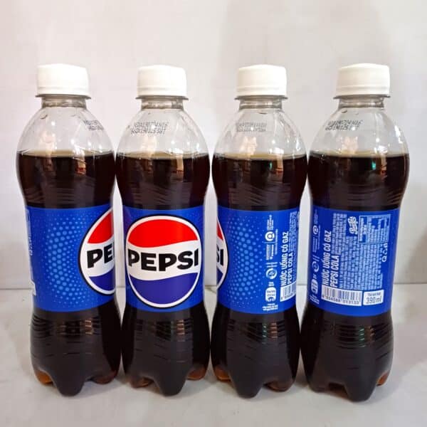 Pepsi Cola Soft Drink Bottle 390ml