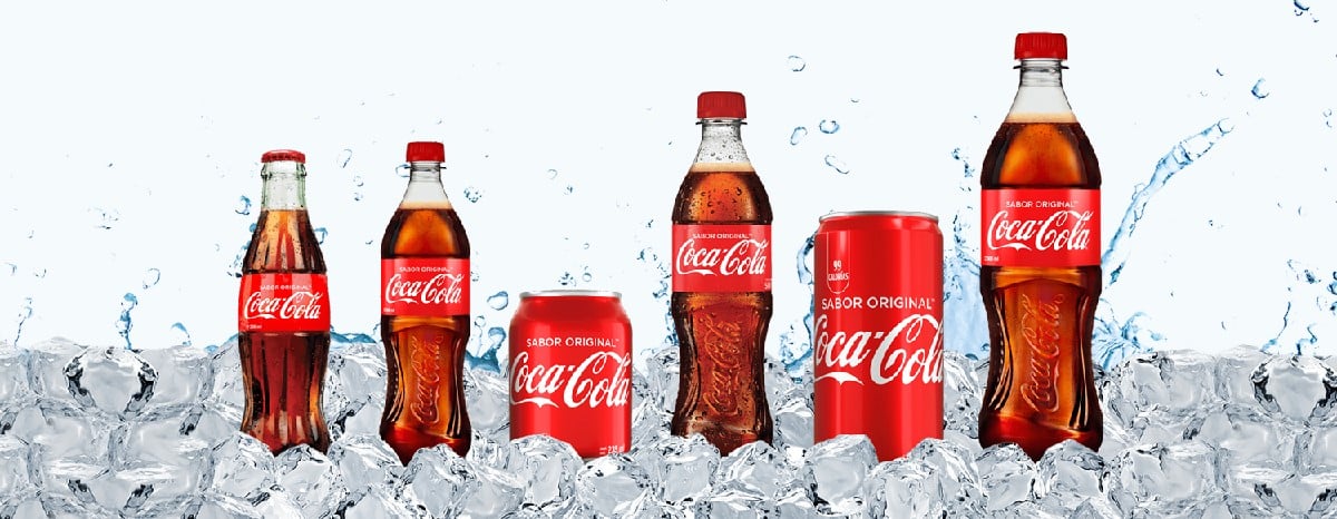 Coca cola soft drink