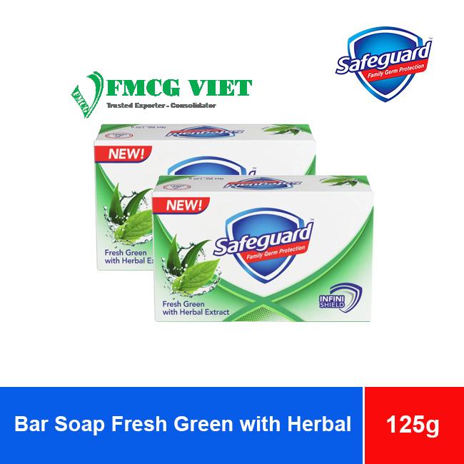 Safeguard Fresh Green Bar SoapExtract125g