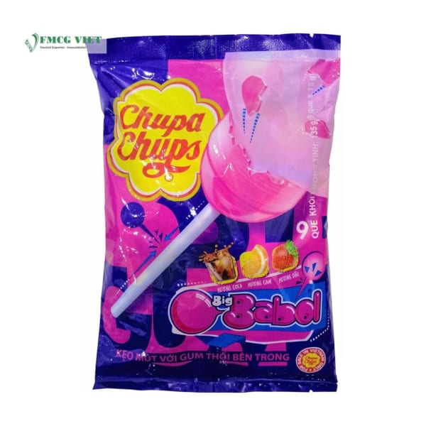 Chupa Chups Big Babol Lollipops Bag 135g