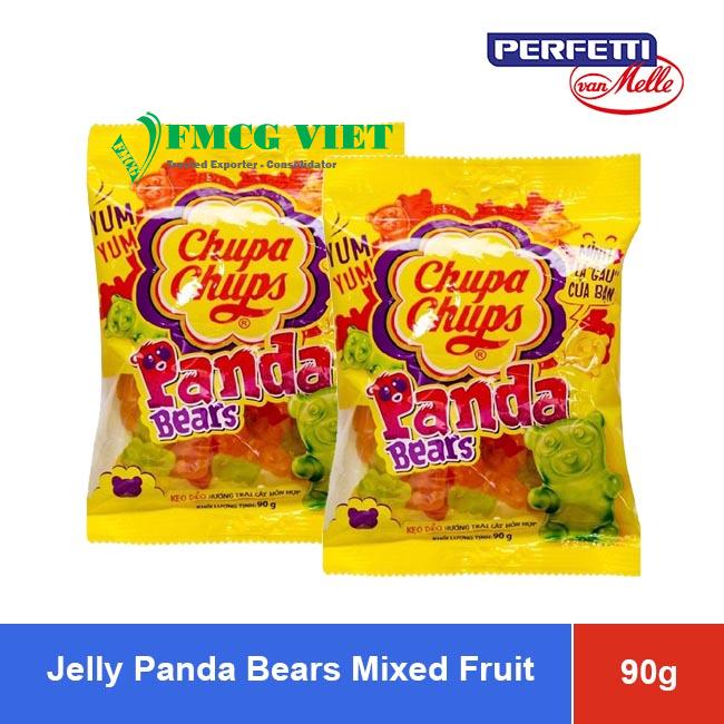 Chupa chups jelly candy panda bear