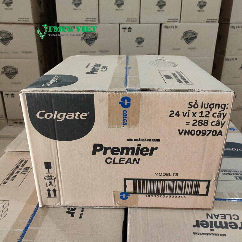 Colgate Premier Clean Toothbrush 12 packs - Super Slim Soft