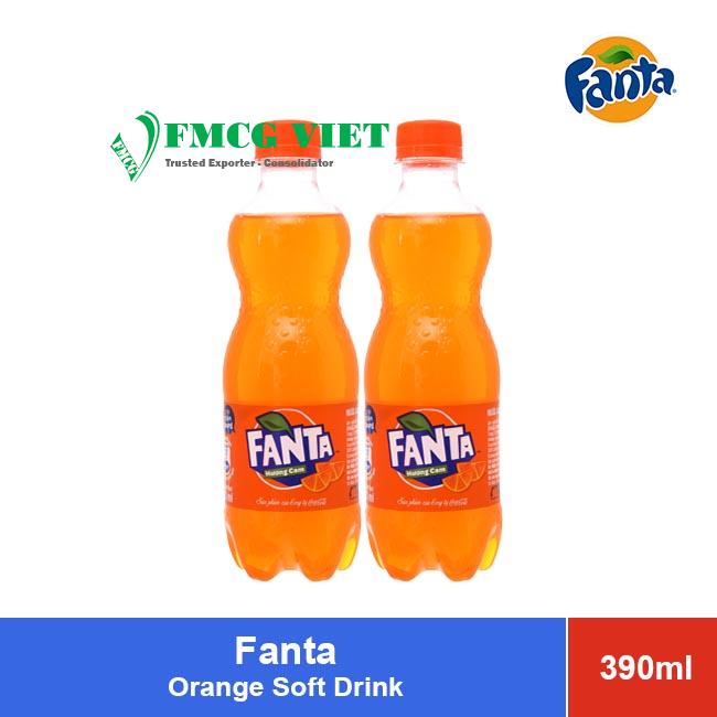 Fanta Orange Soft Drink 390ml
