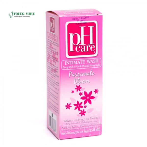 PH Care Body Wash Box 150ml Intimate Passionate Bloom