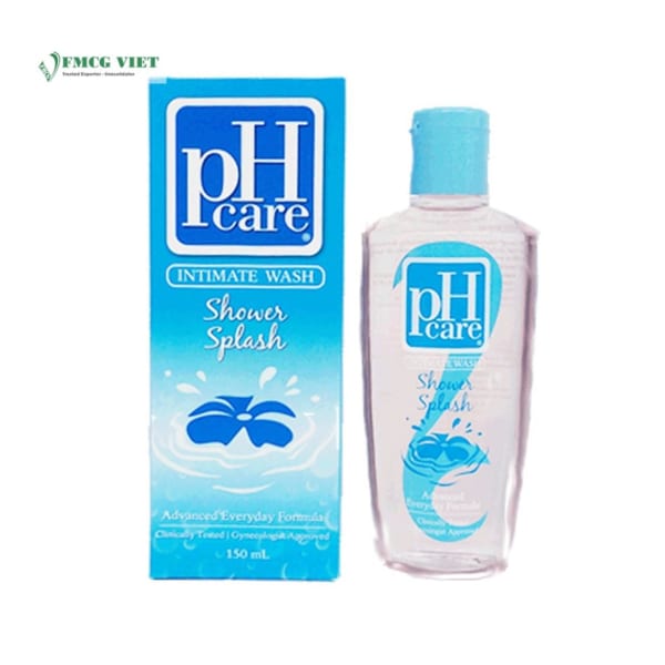 PH Care Body Wash Box 150ml Intimate Shower Splash