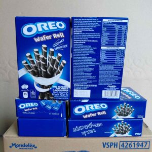 Alternative view of Oreo Wafer Roll Vanilla 54g x 20 Boxes - Best Seller