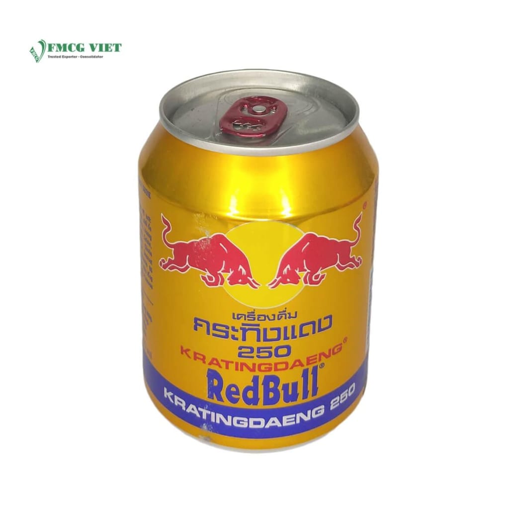 Drink Exporter ™ 250ml » Gold X Viet Energy Red FMCG 24 Cans Bull Wholesale