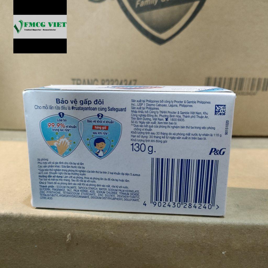 Safeguard Pure White Bar Soap 125g x 72 Boxes