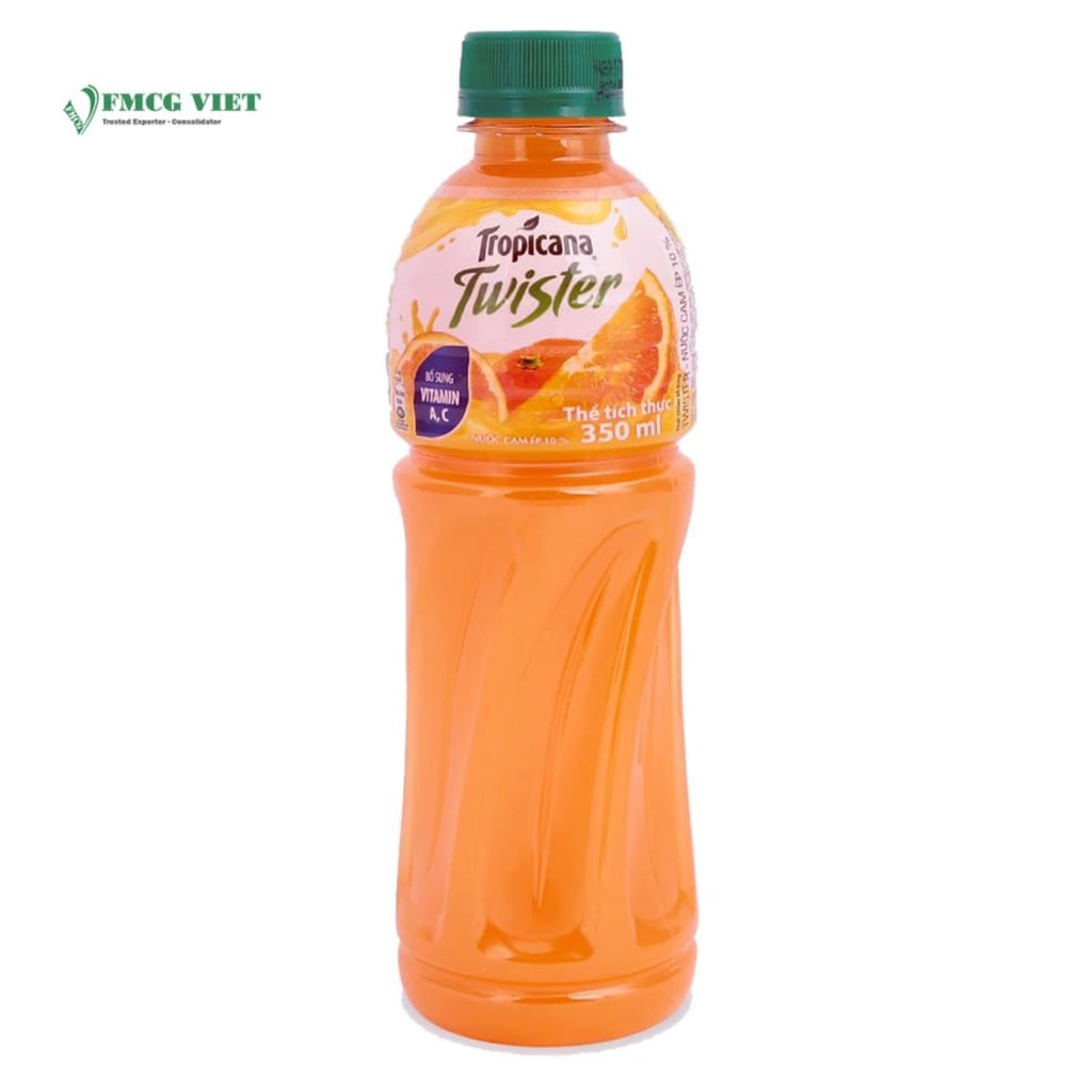Twister Juice Drink Bottle 455ml Tropicana Orange Wholesale Exporter