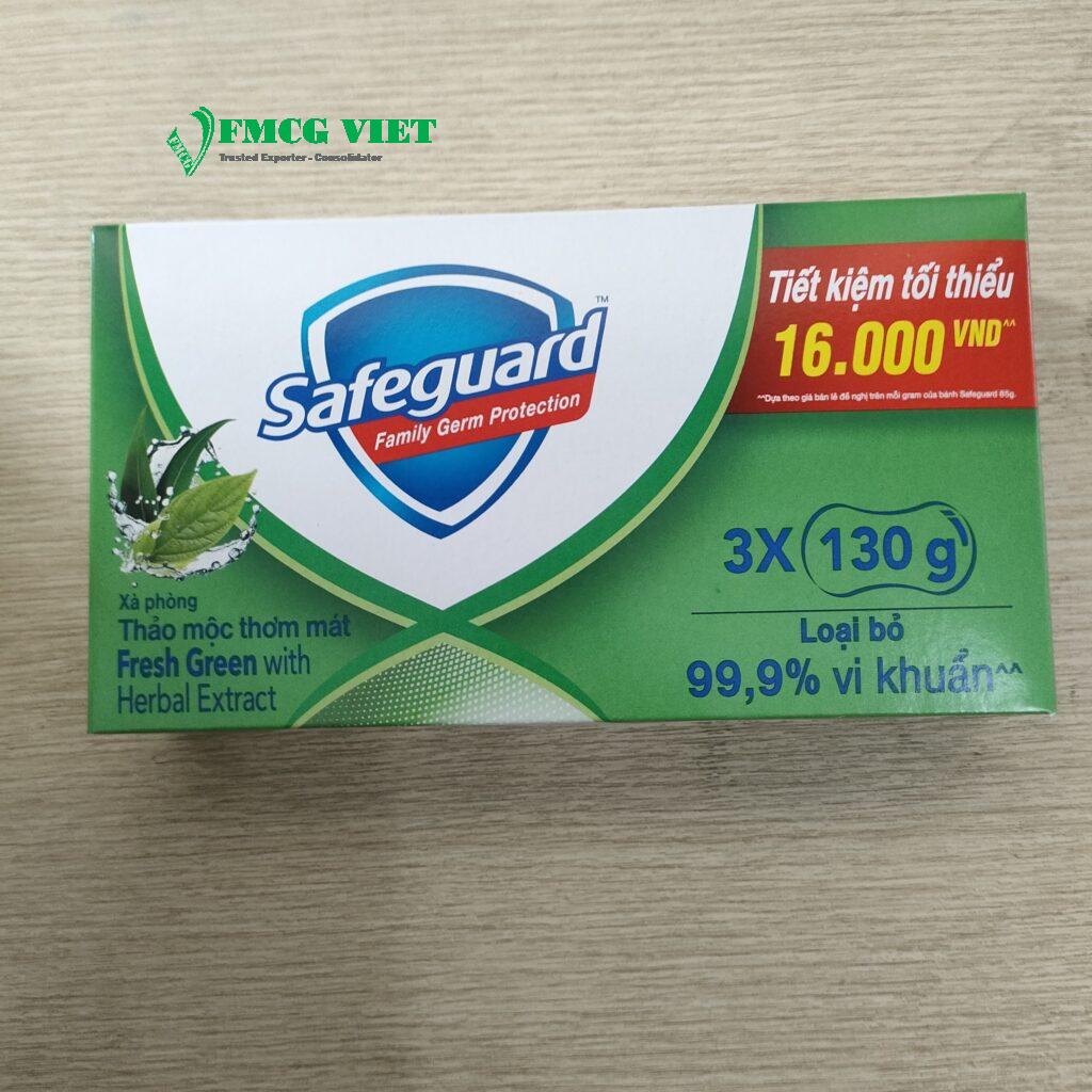 Safeguard Bar Soap Fresh Green with Herbal Extract Pack 3