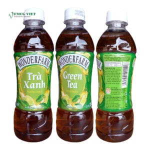 Wonderfarm Juice Drink Green Tea Lemon Flavor 345ml x 24
