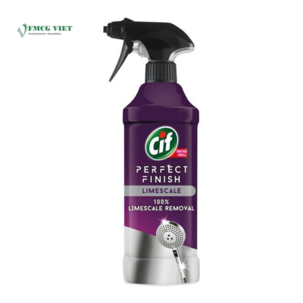 Cif Surface Cleaner Spray Bottle 435ml Limescale Stainless