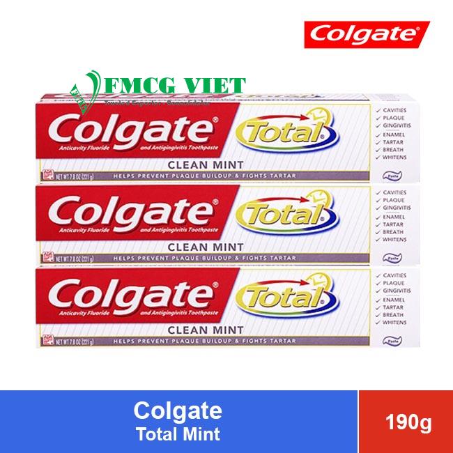 Colgate Toothpaste Total Mint 190g