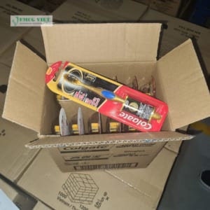 Colgate Toothbrush Tray x12 Gold Charcoal 360