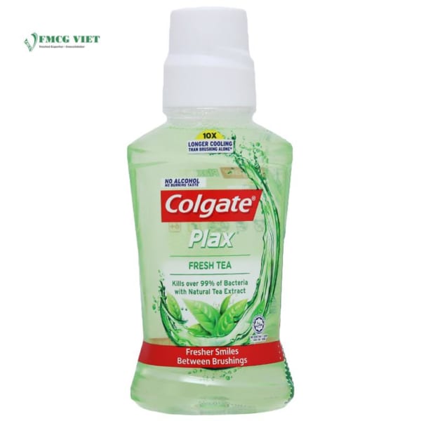 Colgate Plax Mouthwash Bottle 250ml Fresh Tea