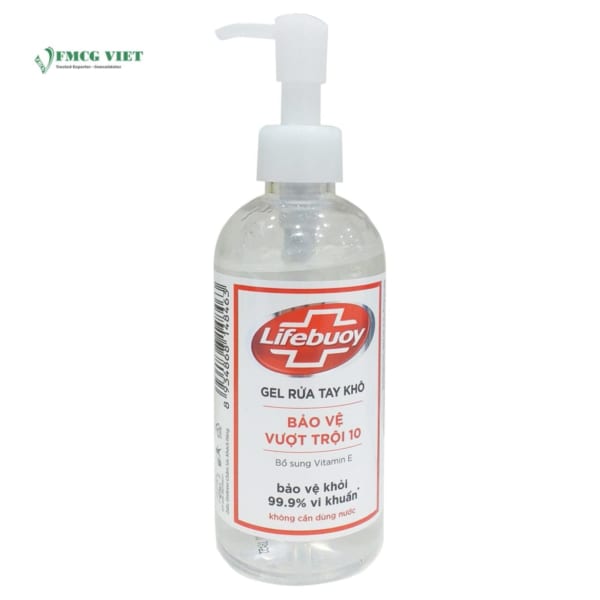 Lifebuoy Hand Wash Bottle 235ml Sanitizer Total 10
