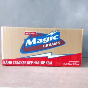 Magic Biscuits Box Cracker Sandwich Chocolate Flavoured Cream 300g