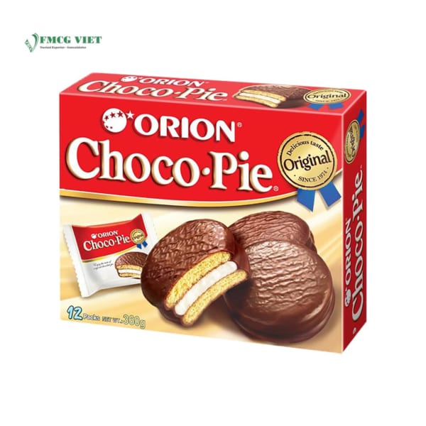 Orion Choco Pie Soft Cake 360g x12pack x 8 Boxes