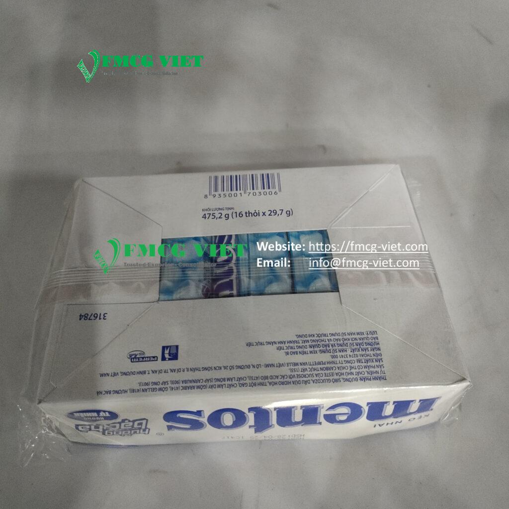 Mentos Chewy Candy Mint (32g x 16 Sticks) 475.2g x 24 Bags