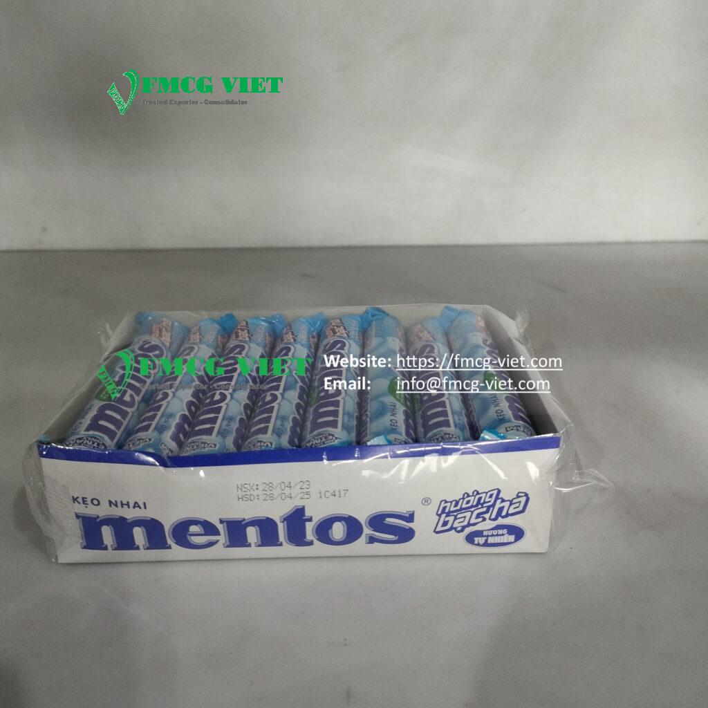 Mentos Chewy Candy Mint (32g x 16 Sticks) 475.2g x 24 Bags