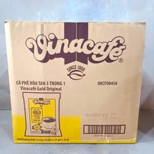 Vinacafe 3in1 Gold Original Instant Coffee 20gr x24 packs (Cà Phê Sữa Hòa Tan 3 trong 1)