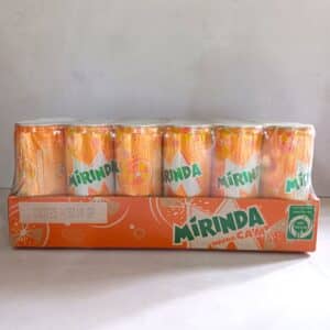 Mirinda Orange Soft Drink 320ml x 24 Cans