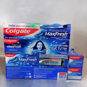 Colgate Toothpaste 225g Maxfresh Peppermint Ice Pack 2