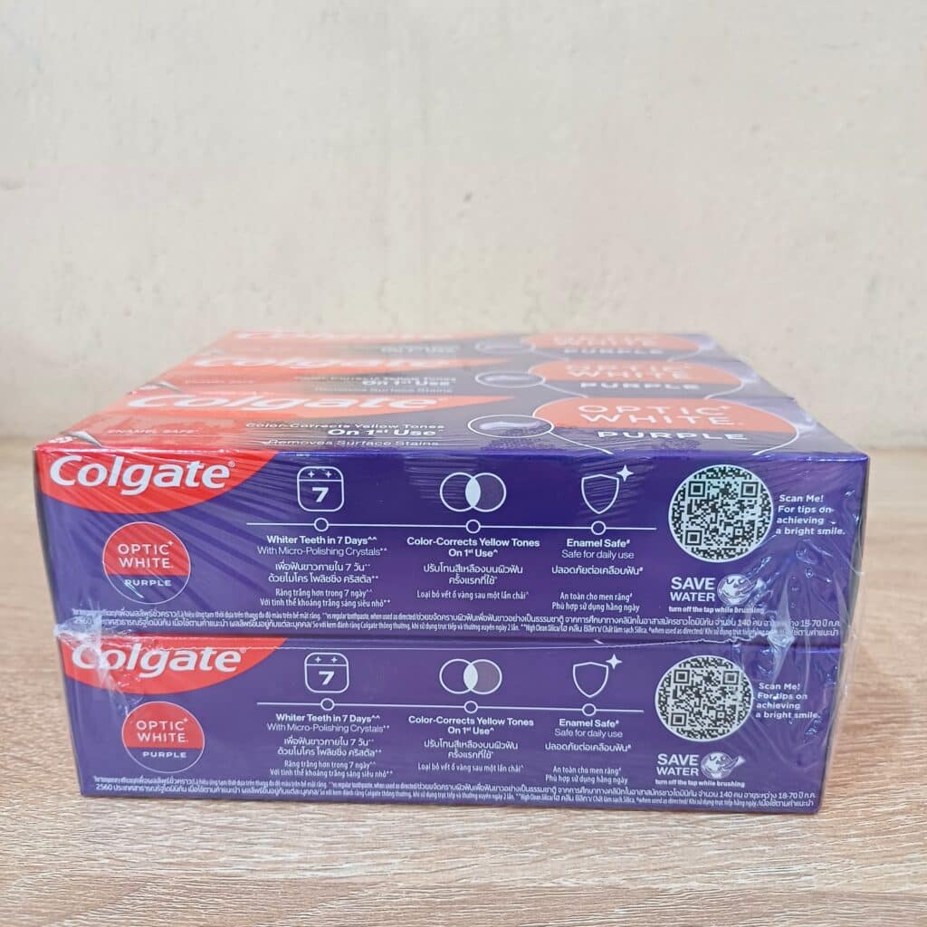 Colgate Toothpaste 100g Optic White Volcanic Mineral Wholesale Exporter ...