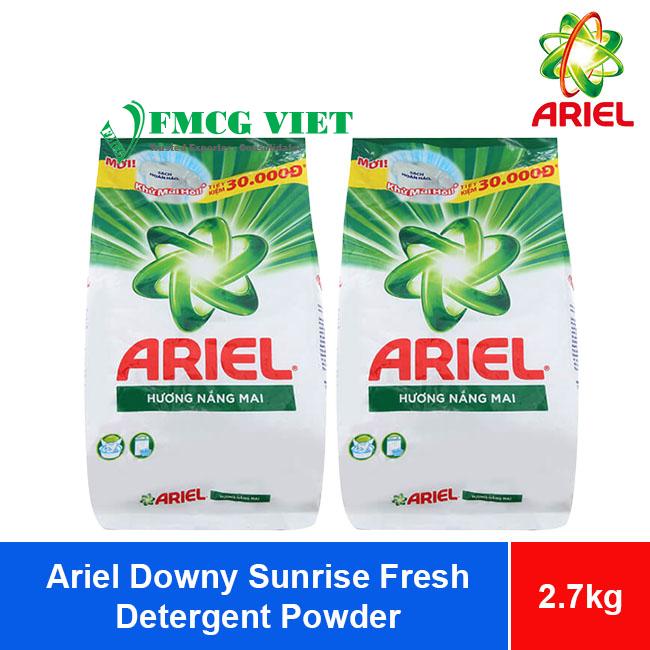 Ariel Detergent Powder Sunrise Fresh 2.7kg