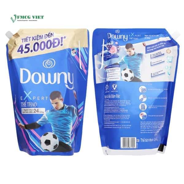 Downy Fabric Softener Pouch 2.4l Expert Sport