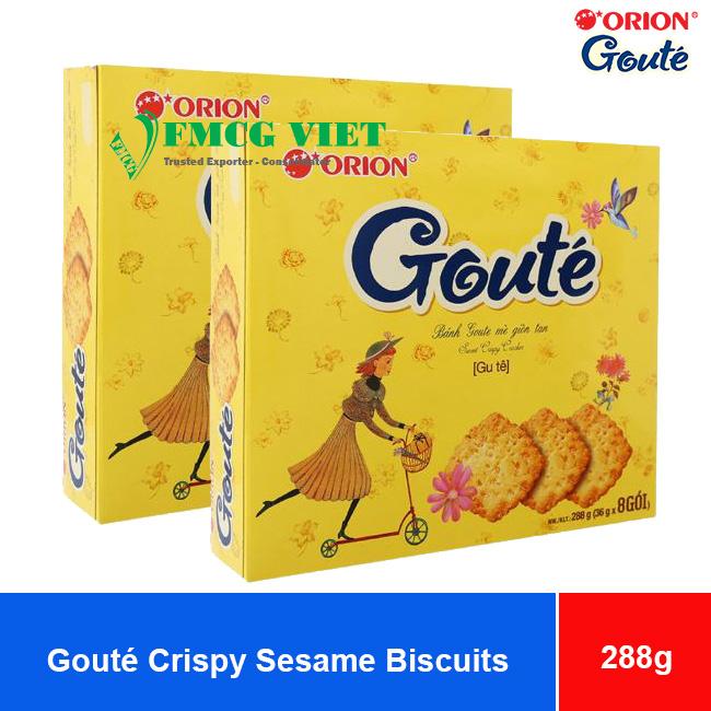 Orion Gouté Crispy Sesame Biscuits