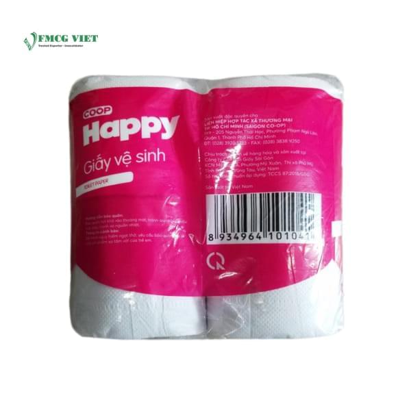 Happy Toilet Paper 2 Ply Core 12 Rolls