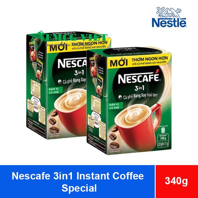 Nescafe 3in1 Instant Coffee Special 340g x 24 Boxes