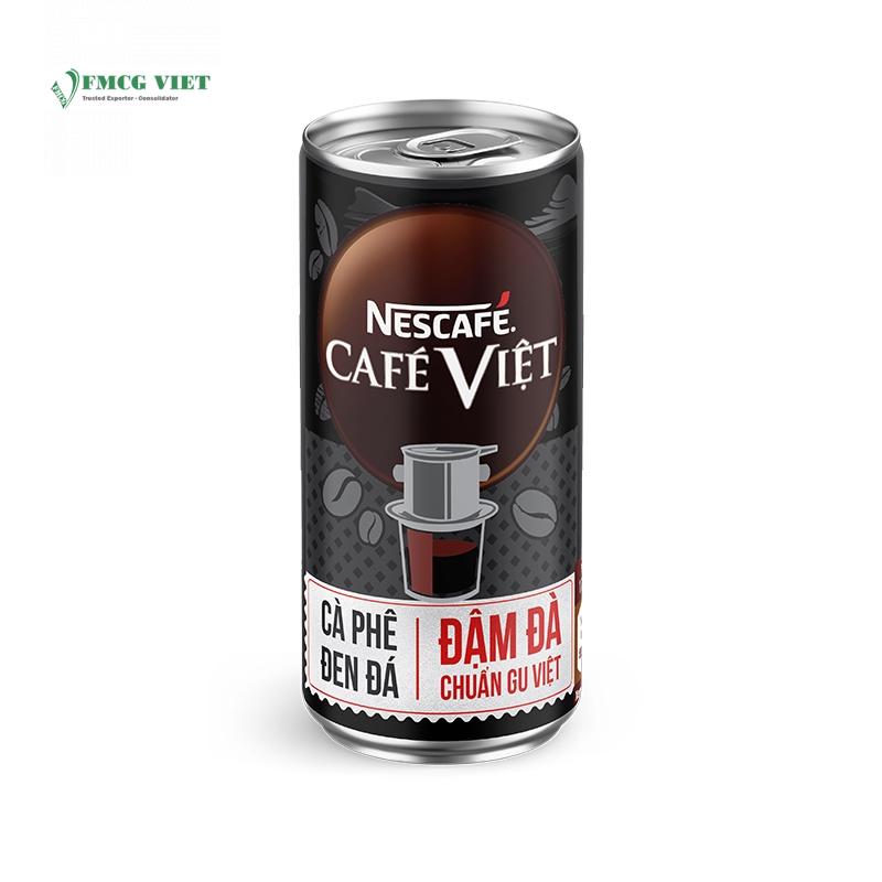 Nescafe Vietnamese Black Iced Coffee RTD Can 170mlx24 Wholesale