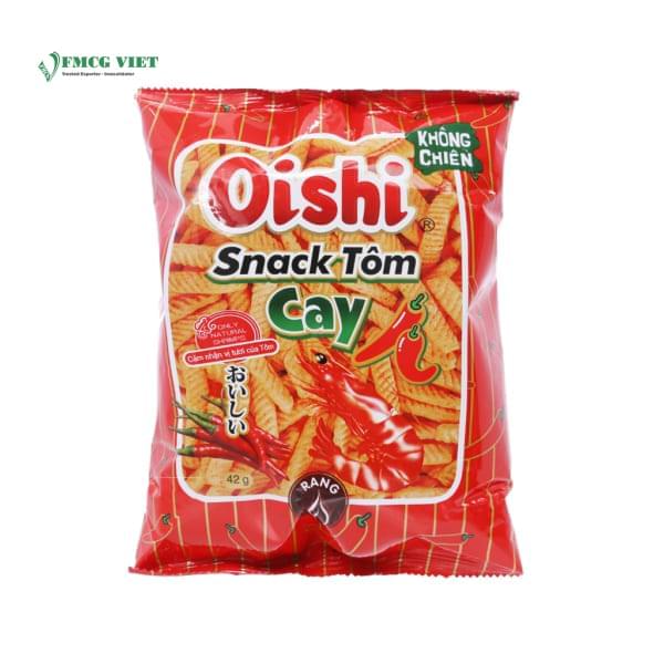 Oishi Snack Bag 40g Shrimp Spicy