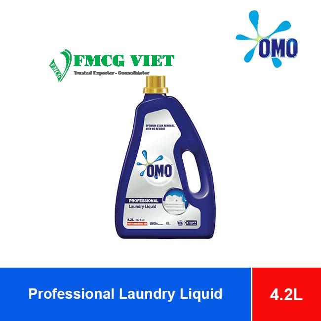 Omo Matic Professional Laundry Liquid Detergent 4.2L