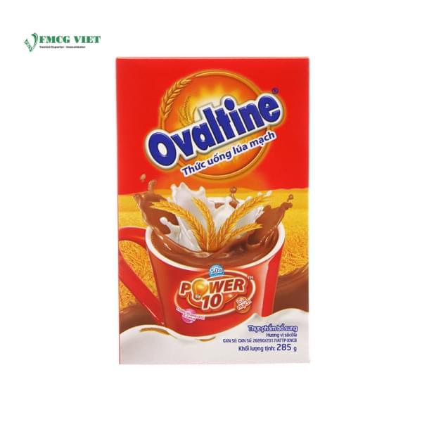 Ovaltine Malted Drink Box 285g Wheat Powder Chocolate Flavour