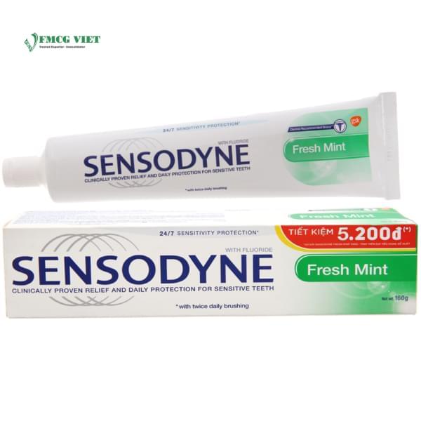Sensodyne Fresh Mint Toothpaste 160g x72