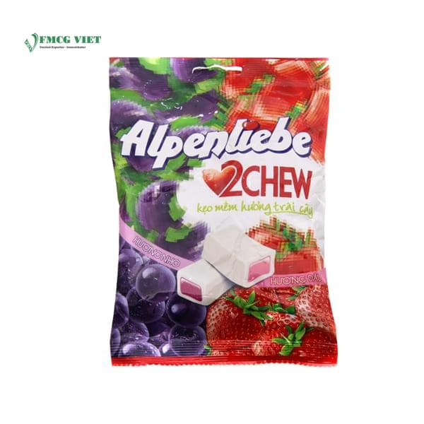 Alpenliebe Soft Candy Bag 87.5g Fruit Flavor 2 Chew x 45 Bags