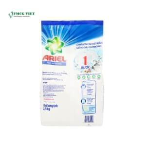 Ariel Detergent Powder Odour Prevention Bag 2.5kg x5