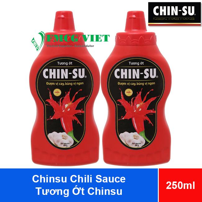 Chinsu Chili Sauce Bottle 250ml x24 (Tương Ớt Chinsu)