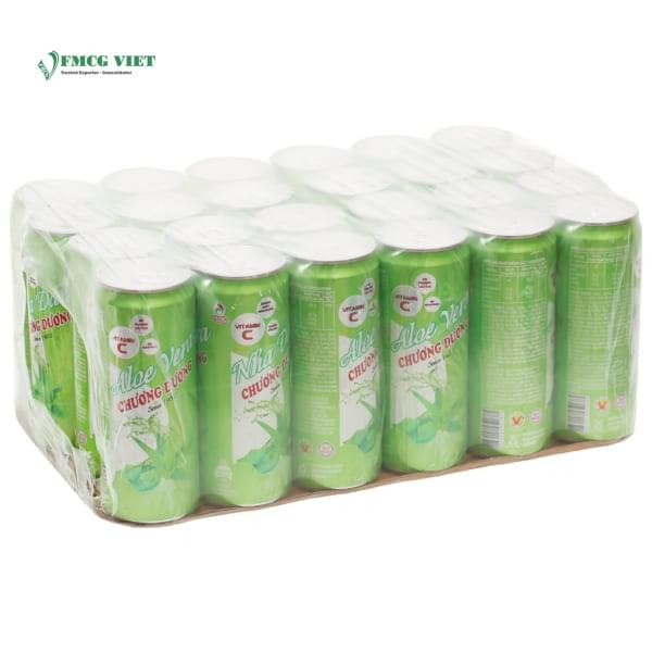 Chuong Duong Soft Drinks Can 330ml Aloe Vera x24