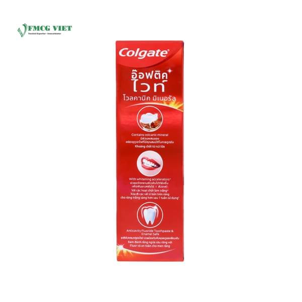 Colgate Toothpaste 100g Optic White Volcanic Mineral