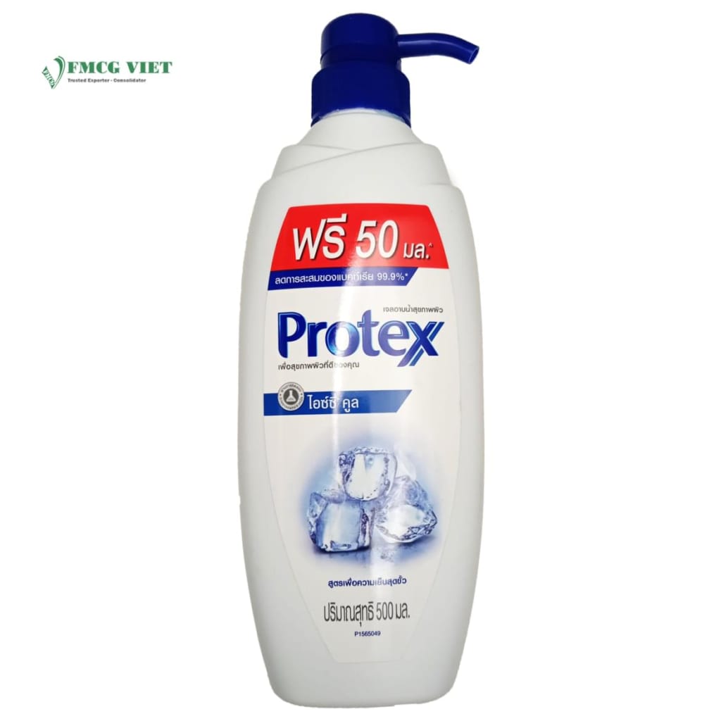Protex Shower Gel Bottle 500ml Fresh Icy Cool Wholesale Exporter » FMCG Viet protex shower gel