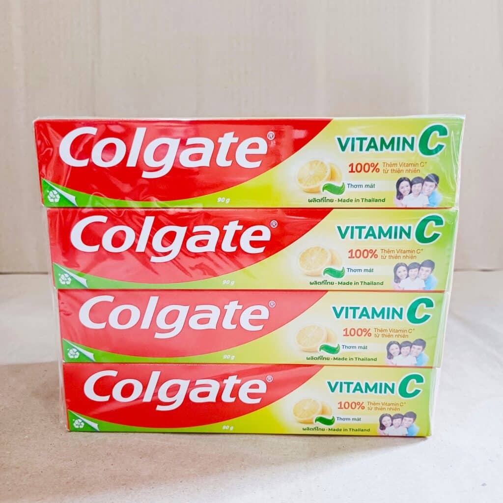 Colgate Toothpaste Vitamin C 90g X 72 Wholesale Exporter » FMCG Viet