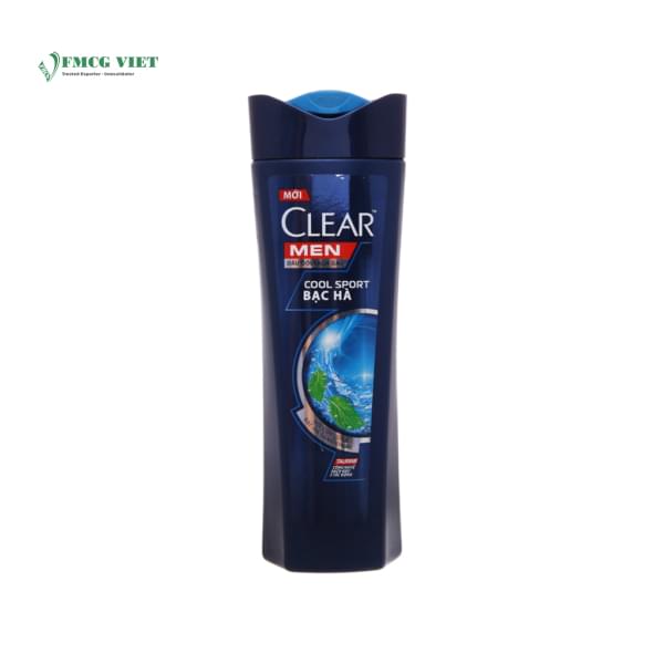 Clear Men Shampoo Bottle 370ml Cool Menthol
