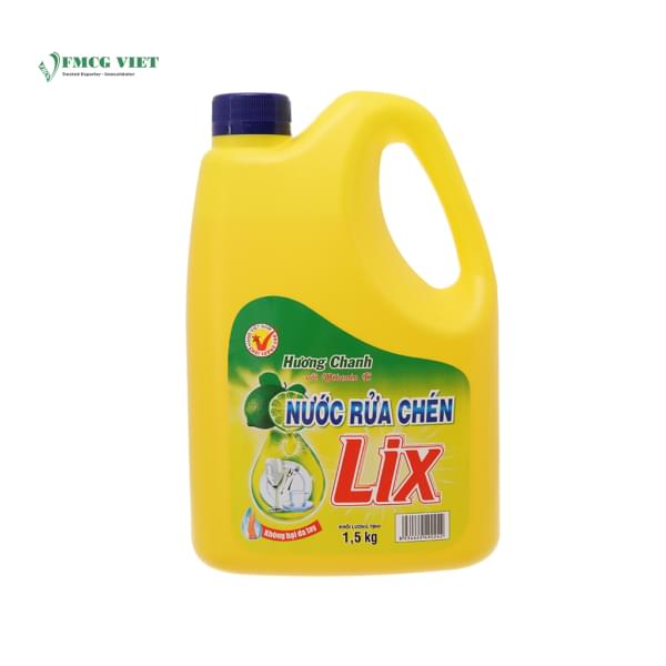LIX Dishwashing Bottle 1.5Kg Concentrate Lemon