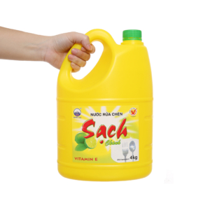 LIX Dishwashing Bottle 4Kg Lemon