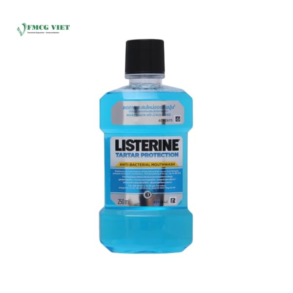 Listerine Mouthwash Bottle 250ml Tartar Protection x24